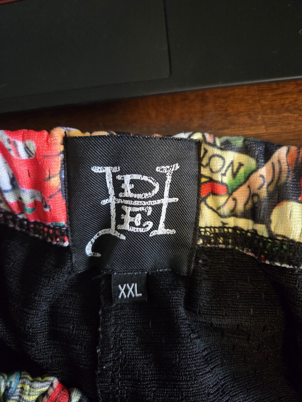 Ed Hardy Mesh Drawstring Swim Trunks - Picture 3 of 3